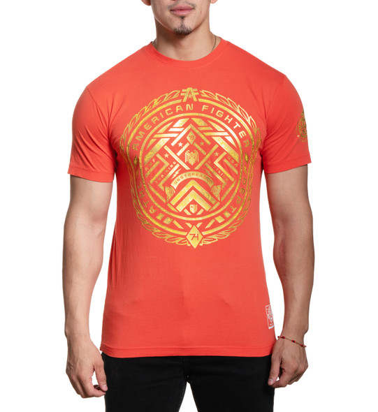 AMERICAN FIGHTER GOODVIEW RED OCHRE - MENS TEE  - FM16059
