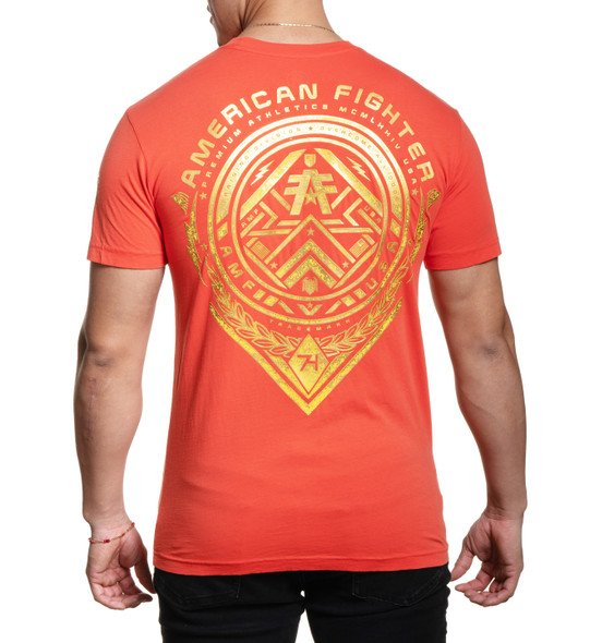 AMERICAN FIGHTER GOODVIEW RED OCHRE - MENS TEE  - FM16059
