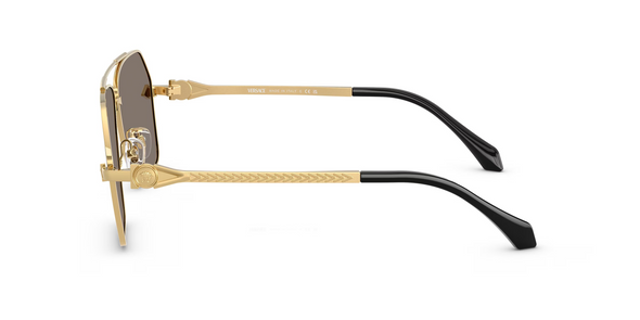 VERSACE AVANTI NAVIGATOR GOLD SILVER - SUNGLASS VERSACE  - 228410026G