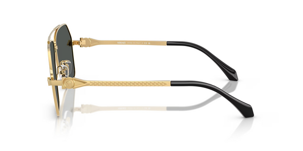 VERSACE AVANTI NAVIGATOR GOLD GREY - SUNGLASS VERSACE  - 2284100287