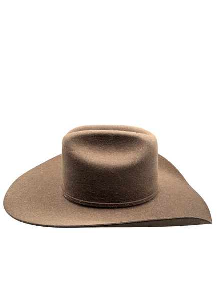 RODEO KING TOP HAND CROWN 4 1/4" BRIM - HAT FELTS  - TC 7X HICKORY FELT
