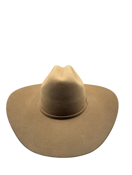 RODEO KING TOP HAND CROWN 4 1/4" BRIM - HAT FELTS  - TC 7X TAN BELLY FELT