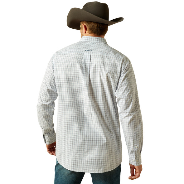ARIAT PRO TRISTAN CLASSIC BLUE PLIAD - MENS SHIRT  - 10062256