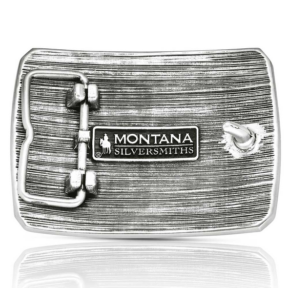ATTITUDE BY MONTANA SILVERSMITHS INDEPENDENT SINCE 1776 - ACC BUCKLE  - A1062P