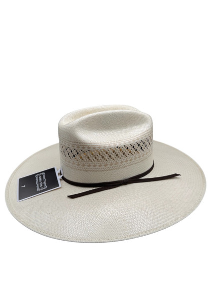 RODEO KING STRAW 4 1/4" BRIM FLAT - HAT STRAWS  - RANCH TWO TONE