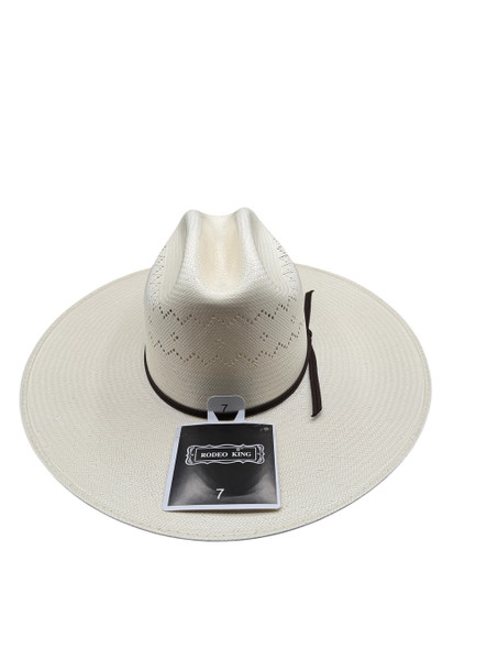 RODEO KING AZTEC RC CROWN 4 1/4" BRIM - HAT STRAWS  - RC AZTEC STRAW