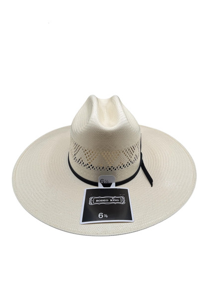 RODEO KING STRAW 4 1/4" BRIM FLAT - HAT STRAWS  - RANCH HIGH POINT