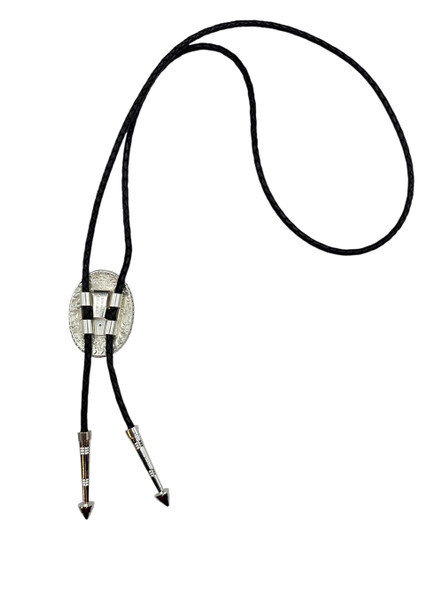 MONTANA SILVERSMITHS SILVER ENGRAVED BOLO A - ACCESSORIES OTHER  - BT22-B2A