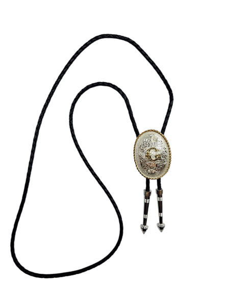 MONTANA SILVERSMITHS SILVER ENGRAVED BOLO G - ACCESSORIES OTHER  - BT22-B2G