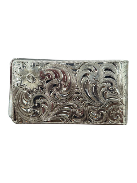 MONTANA SILVERSMITHS MONEY CLIP ENGRAVED LETTER F - ACCESSORIES OTHER  - MCL4-B2F