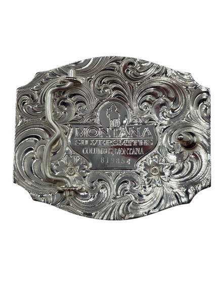 MONTANA SILVERSMITHS 2 TONETRIPLE CROSS FIGURE - ACC BUCKLE  - 55710-855