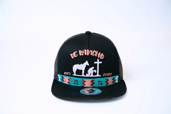 DE RANCHO ORACION BLACK - HATS CAP  - ORACION
