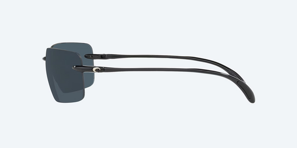 COSTA DEL MAR GULF SHORE SHINY BLACK - SUNGLASS COSTA DEL MAR  - 9074-02