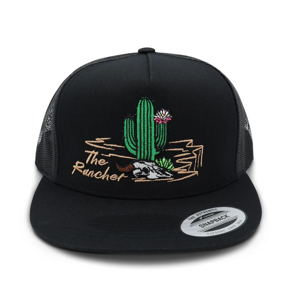 THE RANCHER BRAND COYOTE CLIFF FLAT BLACK - HATS CAP  - COYOTE CLIFF FLAT BLACK