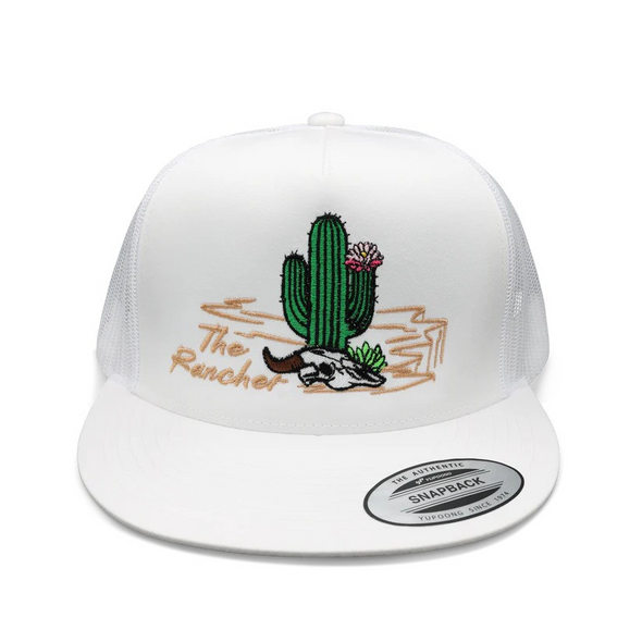 THE RANCHER BRAND COYOTE CLIFF FLAT WHITE - HATS CAP  - COYOTE CLIFF FLAT WHITE