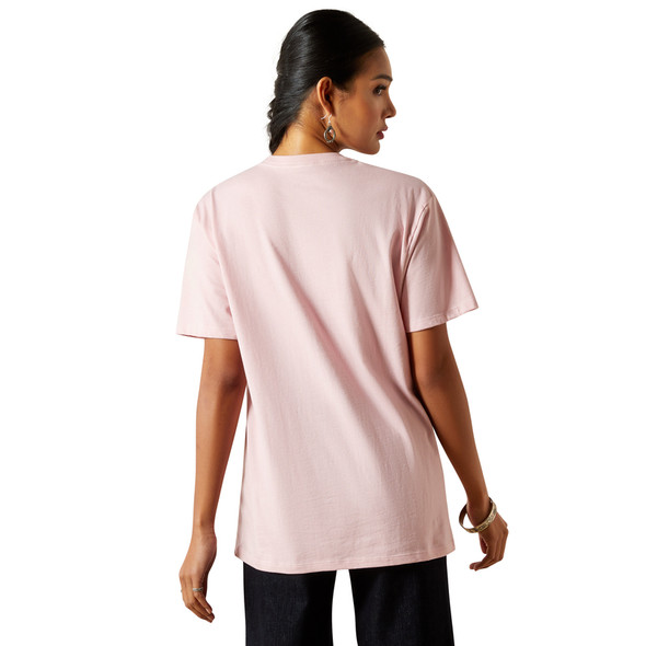 ARIAT MARIACHI DUSTY PINK TEE - LADIES SHIRT  - 10062350