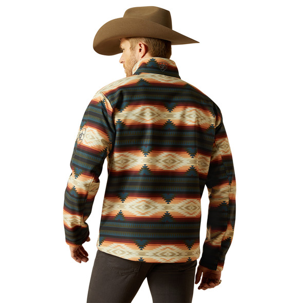 ARIAT LOGO SOUTHWEST SOFTSHELL RED - MENS JACKET  - 10062583
