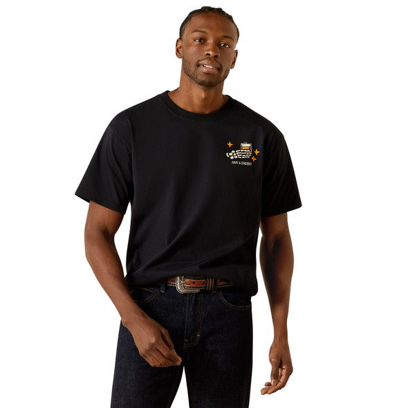 ARIAT SENDERO BACK IN THE SADDLE - MENS TEE  - 10062401