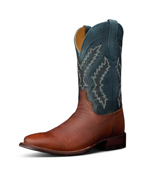 TECOVAS DOC FRONTIER UMBER BLUE BISON - BOOT MENS WESTERN - M10031BUL