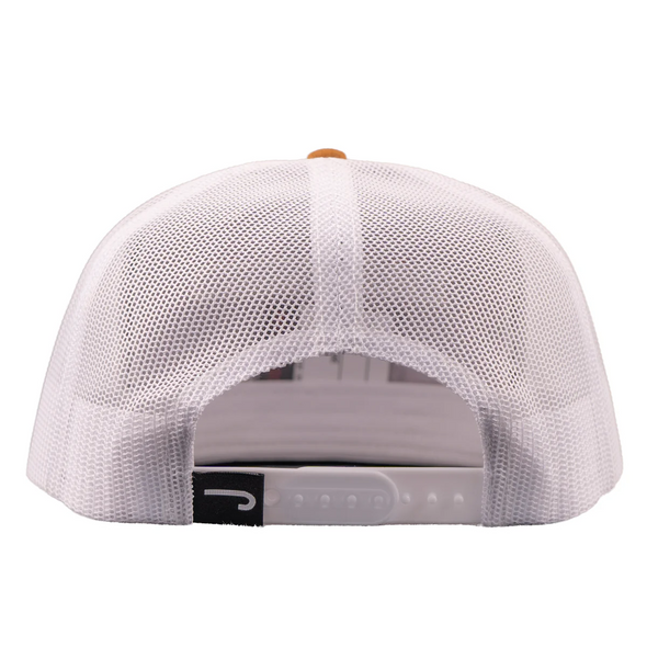 LAZY J RANCH WEAR BROWN & WHITE ALPINE - HATS CAP  - BRWWHT-ALP-RG