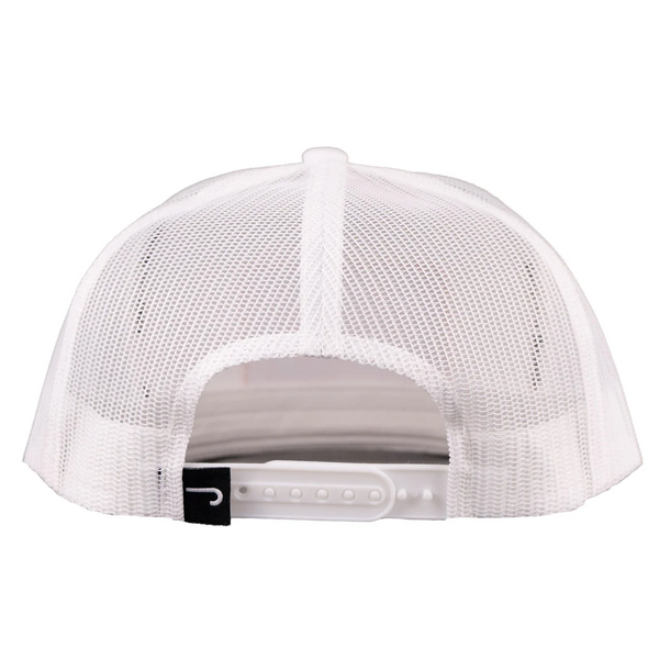 LAZY J RANCH WEAR WHITE TEAL BREAKAWAY PATCH - HATS CAP  - WHITE4-BA-ONG