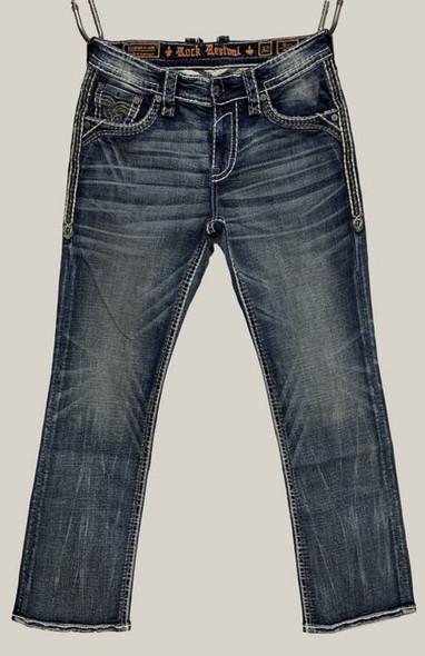 ROCK REVIVAL RORY BOOT CUT - MENS JEANS  - RP5689B202