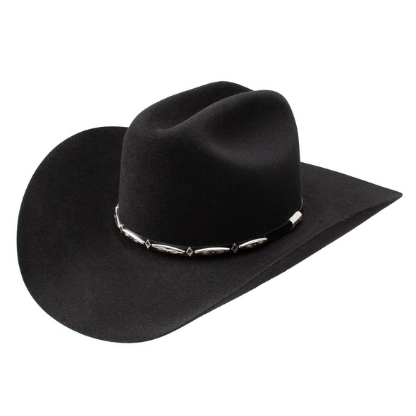 STETSON DEL NORTE 6X 07 BLACK - HAT FELTS  - SFDLNT-754007