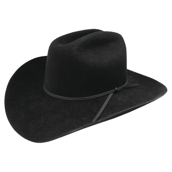 STETSON RODEO JR BLACK YOUTH - HATS WOOLS  - SWROJR-013407AL