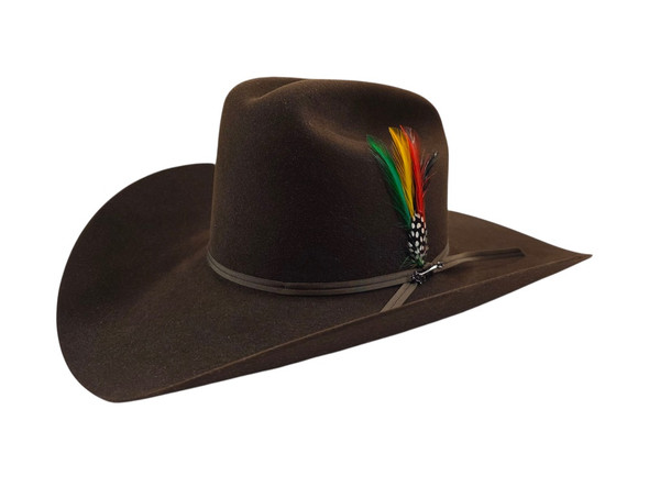 STETSON SPARTAN 6X 22 CHOCOLATE - HAT FELTS  - SFSPAR-484022