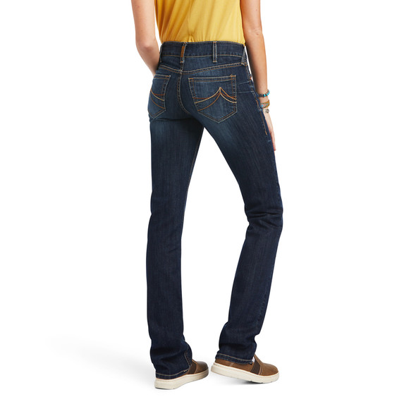 ARIAT MID RISE STRAIGHT BURBANK - LADIES JEANS  - 10041060