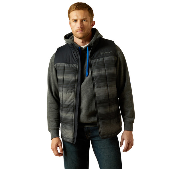ARIAT CRIUS INSULATED SERAPE BLACK - MEN VESTS  - 10062899