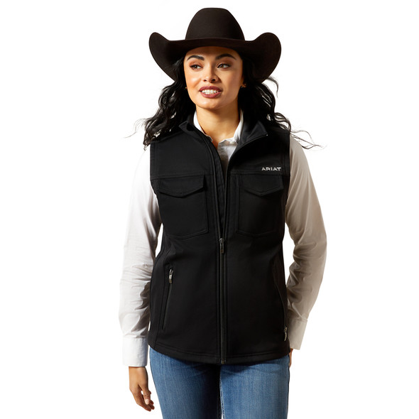ARIAT SENTINEL BLACK - LADIES VESTS  - 10062823