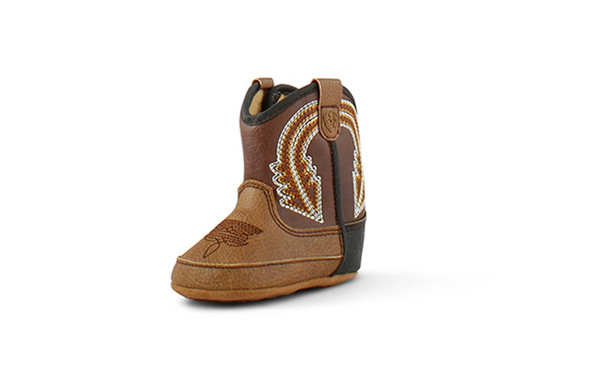 ARIAT EVAN STYLE LIL’ STOMPERS BROWN - BOOT KIDS GIRLS - A442002602