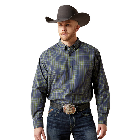 ARIAT BLACK PRO SERIES TIMOTHY PLAID - MENS SHIRT  - 10065857