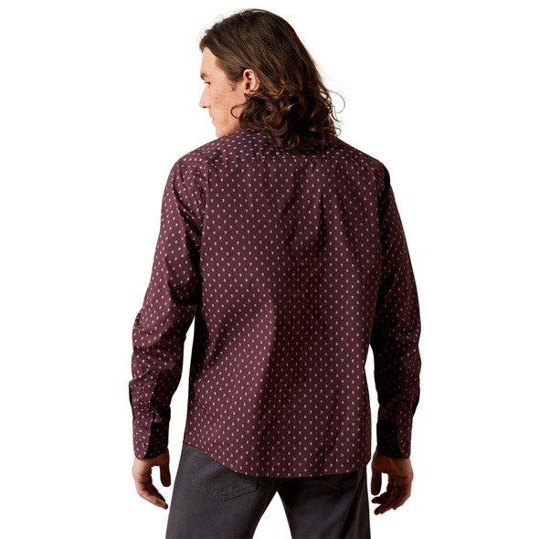 ARIAT MAXIMUS CABERNET MODERN FIT - MENS SHIRT  - 10065766