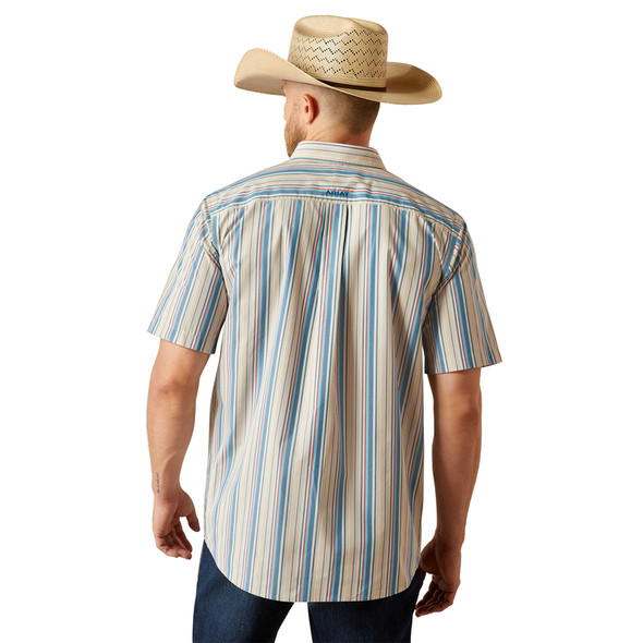 ARIAT PRO SHAUN CLASSIC KHAKI PRINT - MENS SHIRT  - 10058942