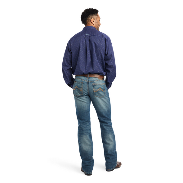 ARIAT WF IZIK CLASSIC MIDNIGHT PRINT - MENS SHIRT  - 10042320