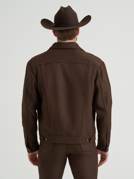 WRANGLER WRANCHER JACKET-BROWN - MENS JACKET  - 112373648