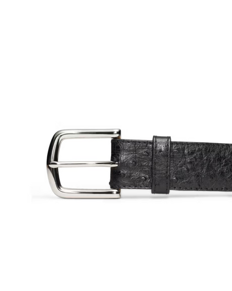 TECOVAS OSTRICH BELT II MIDNIGHT - ACCESSORIES BELT MEN - M30342MID