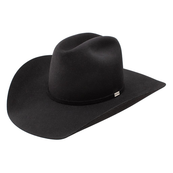 RESISTOL FIVE STAR BLACK FUR FELT - HAT FELTS  - RFFVST-RB4207