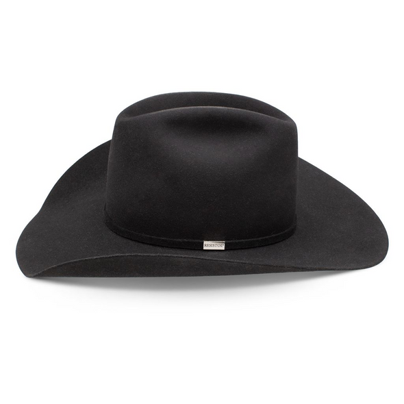 RESISTOL FIVE STAR BLACK FUR FELT - HAT FELTS  - RFFVST-RB4207