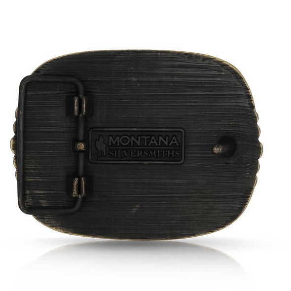 ATTITUDE BY MONTANA SILVERSMITHS KNEEL FOR THE CROSS - ACC BUCKLE  - A1040C