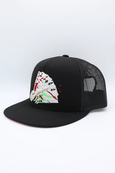 THE RANCHER BRAND DEAD MANS HAND BLACK - HATS CAP  - DEAD MANS HAND