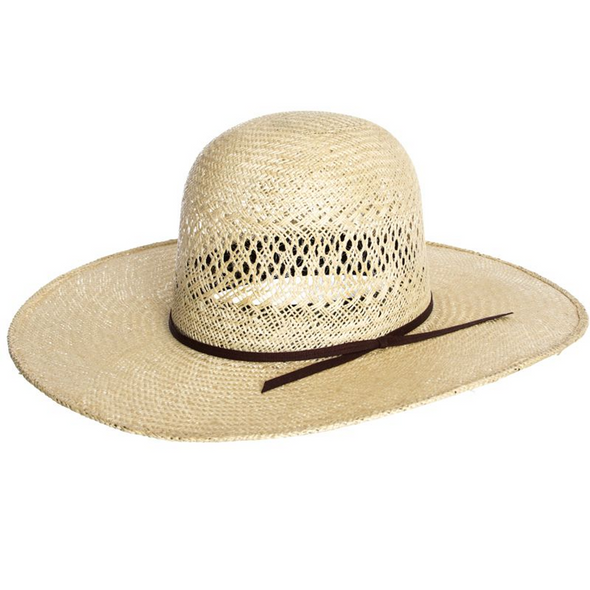 RODEO KING OPEN CROWN JUTE 4 1/2" BRIM - HAT STRAWS  - OC JUTE 4.5 STRAW