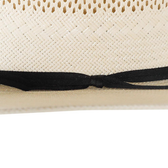 RODEO KING OPEN CROWN 4 1/2" BRIM - HAT STRAWS  - OC HIGH POINT STRAW