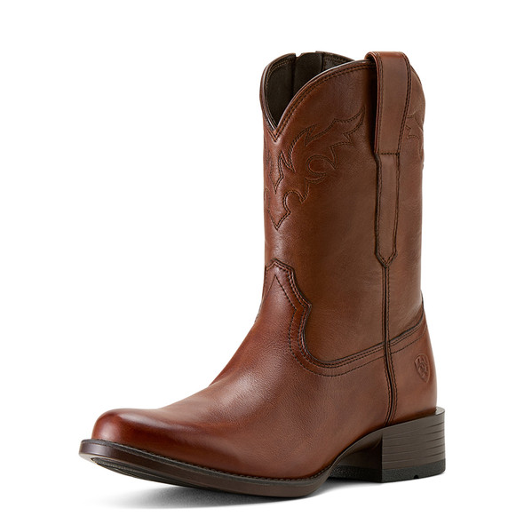 ARIAT SONORO ROPER CINNAMON BROWN - BOOT MENS WESTERN - 10063982