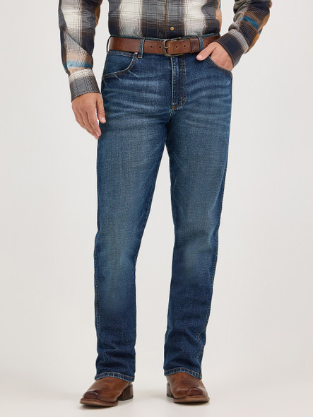 WRANGLER RETRO SLIM STRAIGHT JASPER - MENS JEANS  - 112370631