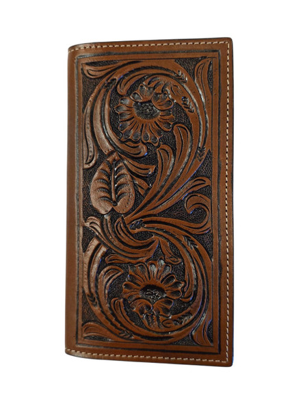 TWISTED X RODEO FLORAL TOOL TAN - ACCESSORIES WALLET  - XWC3-2