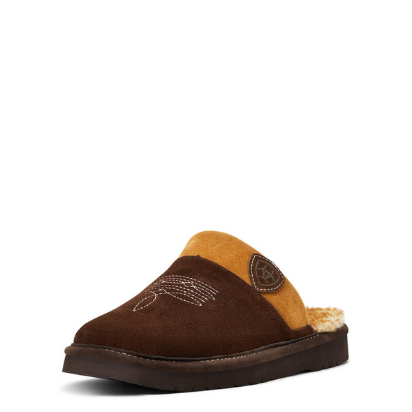 ARIAT SILVERSMITH SQ CHOC 2842-220 - FOOTWEAR MEN SLIPPERS - 10039075
