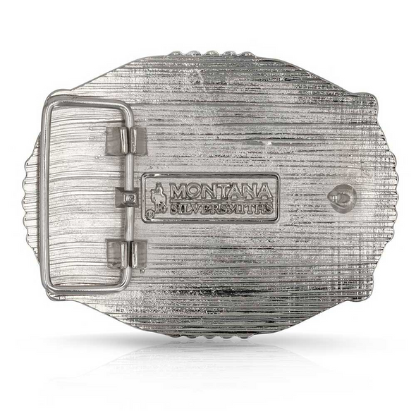 ATTITUDE BY MONTANA SILVERSMITHS MAJESETIC VALOR BUFFALO - ACC BUCKLE  - A1036P